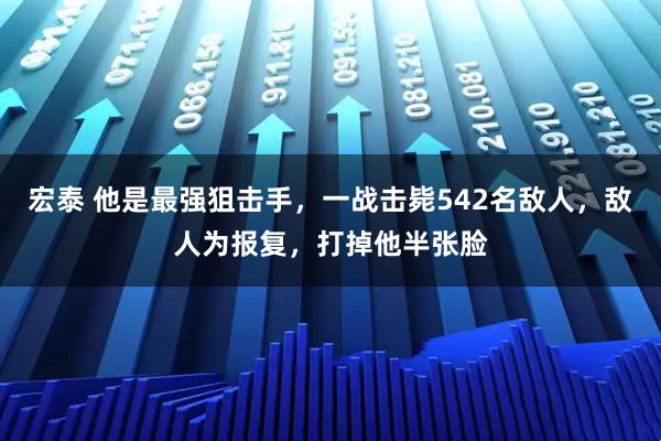 宏泰 他是最强狙击手，一战击毙542名敌人，敌人为报复，打掉他半张脸